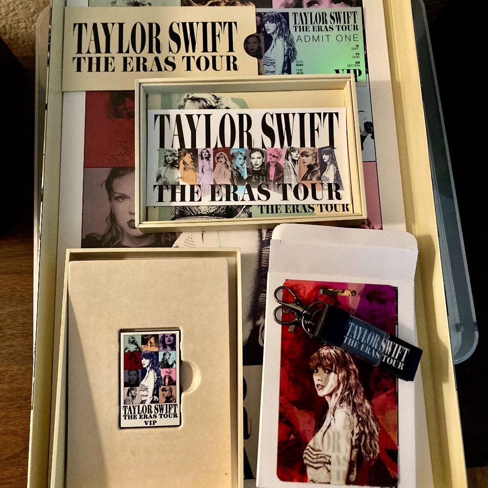 Taylor Swift - The Eras Tour - VIP Package Complete Box
